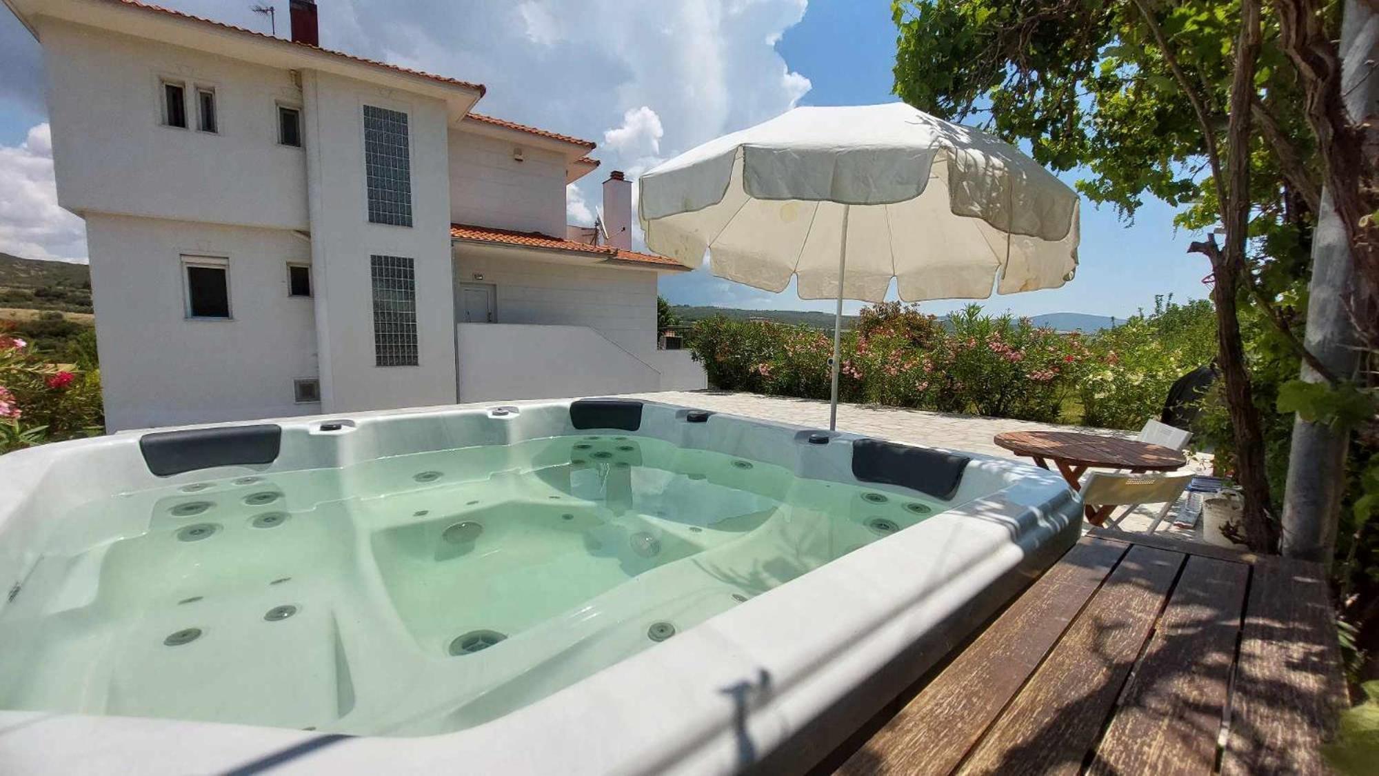 Stylish villa in Salonica's nature Agios Antonios  Esterno foto