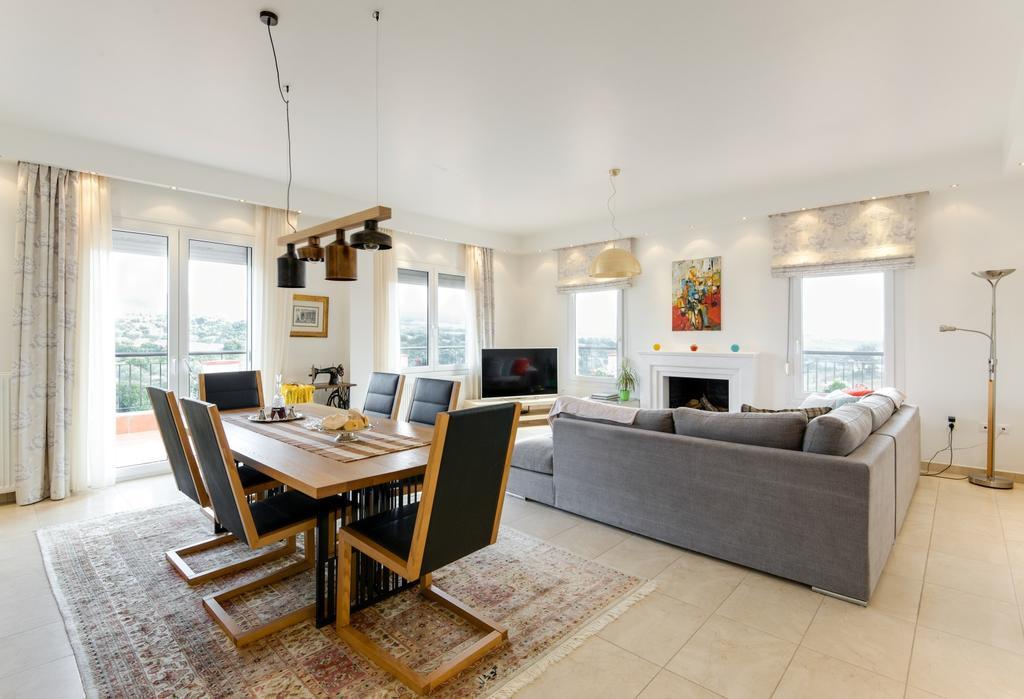 Stylish villa in Salonica's nature Agios Antonios  Esterno foto